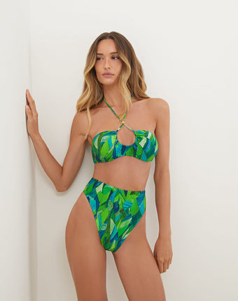 Gigi Hot Pant Bottom - Tropics