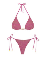 Tie Side Bottom - Berry Burst Brazilian / XS