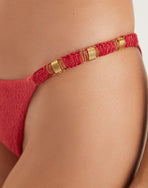 Firenze Sally Detail Bottom - Raspberry Brazilian / XS