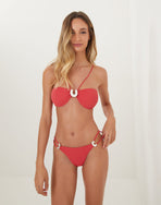 Firenze Sami Bandeau Top - Raspberry XS