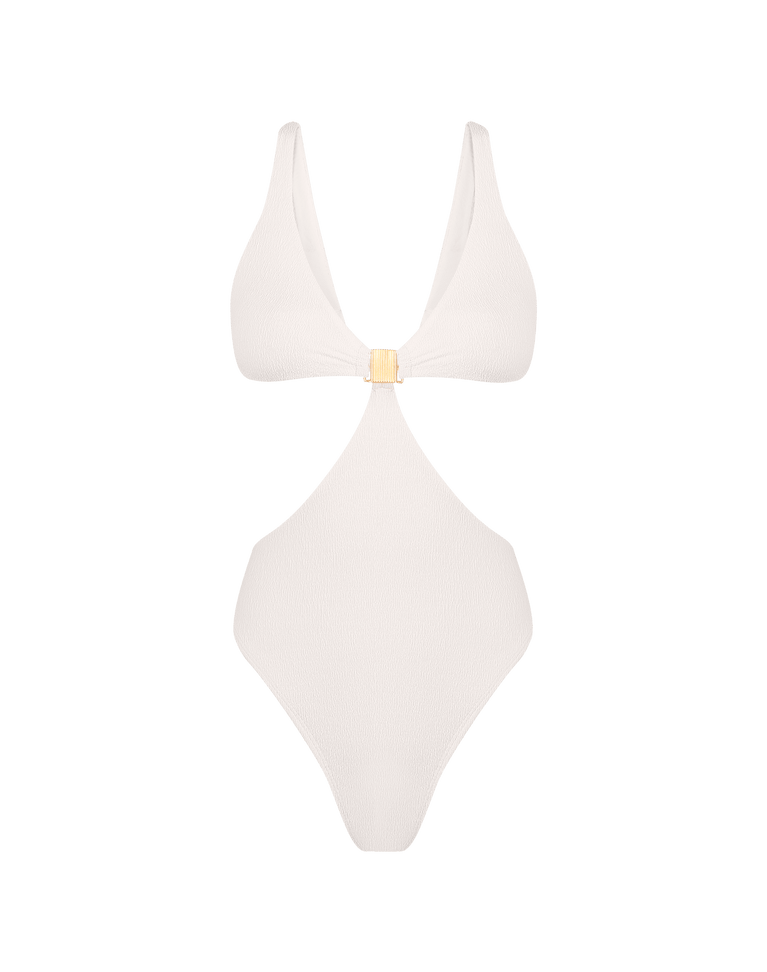 Firenze Becky Mayra One Piece - White Brazilian / XS