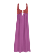 Aria Long Dress - Berry Burst XS