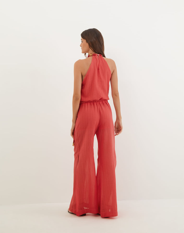 Cecilia Pants - Raspberry XS