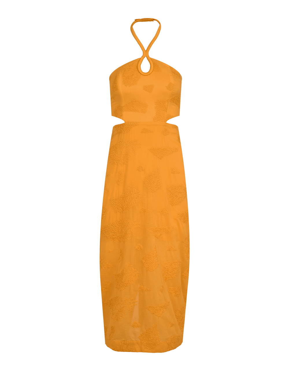 Jordana Midi Dress - Sunset XS