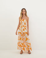 Maira Long Dress - Bossa Sunset XS