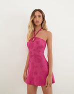 Jordana Short Dress - Orchid XS