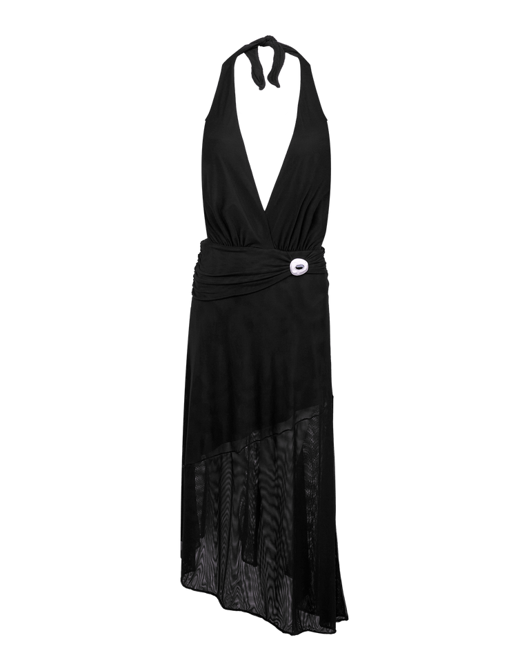 Zita Midi Dress - Black XS