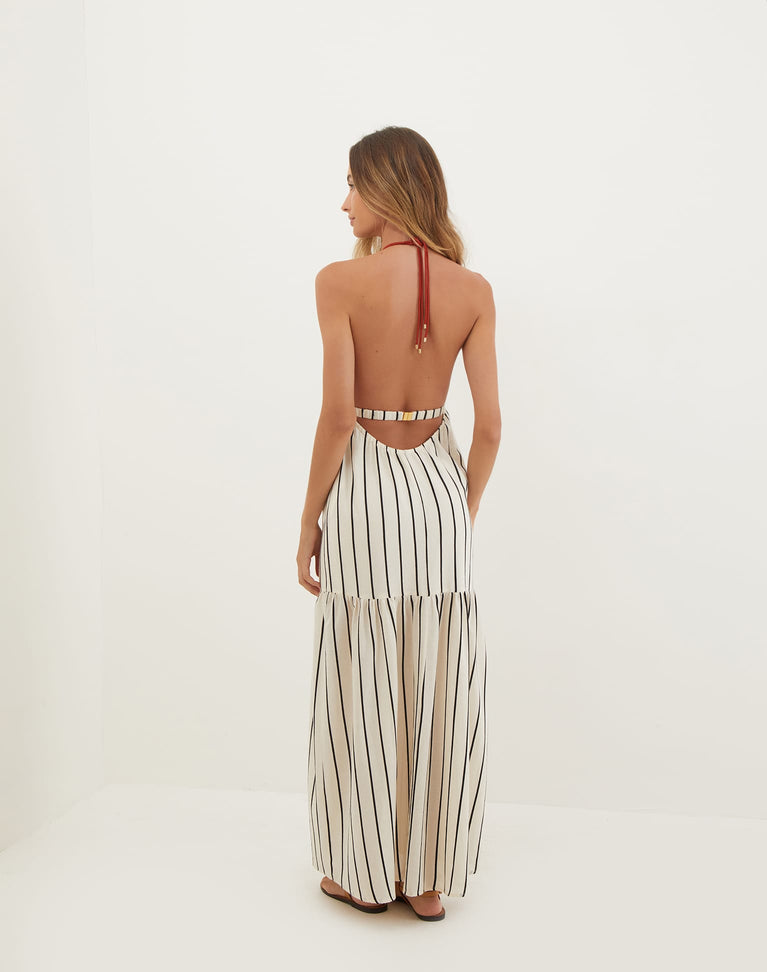 Erica Maxi Dress - Serpentine XS