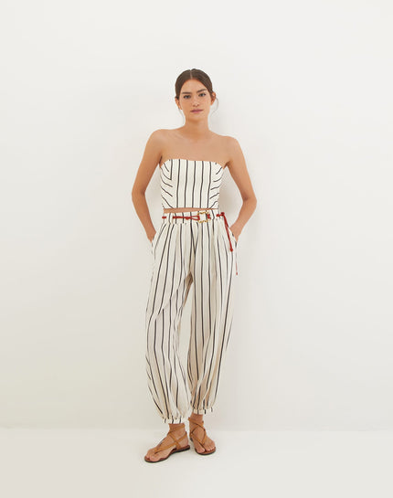 Dina Pegged Pants - Serpentine - Dina Pegged Pants - Serpentine XS