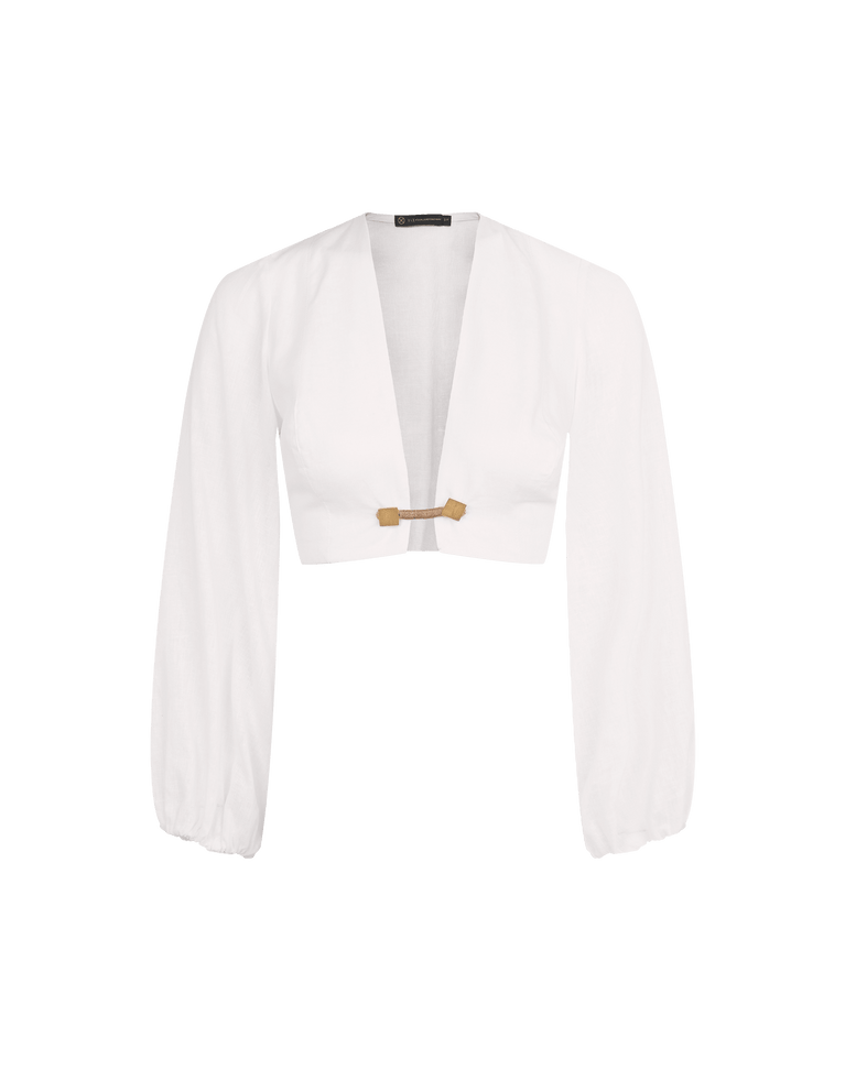 Alessia Long Sleeve Blouse - Off White