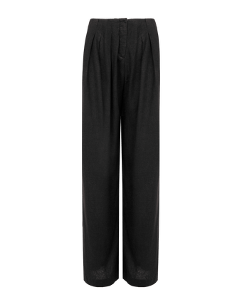 Alessia Wide Pants - Black