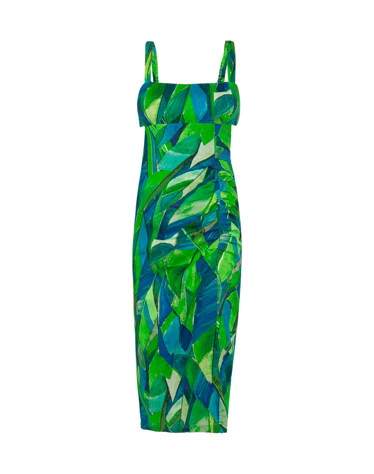 Mira Midi Dress - Tropics XS