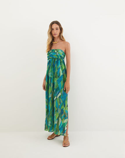 Davina Maxi Dress - Tropics - Davina Maxi Dress - Tropics XS