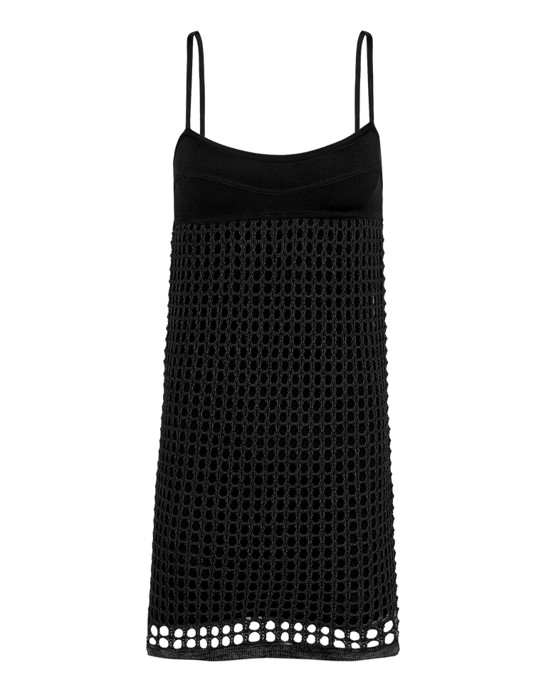 Tidsy Short Dress - Black XS