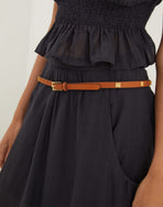 Jade Petit Belt - Caramel XS