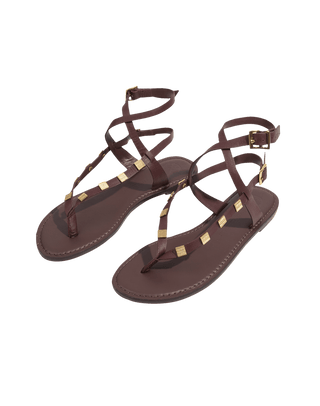 Zuca Detail Sandal - Wine 10