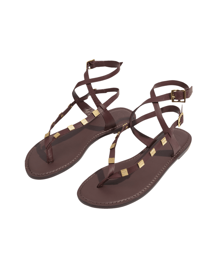 Zuca Detail Sandal - Wine 10