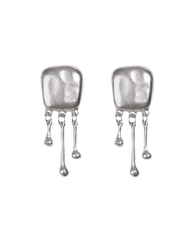 Zaya Earrings - Silver O/S