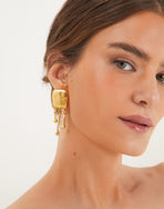 Zaya Earrings - Gold O/S