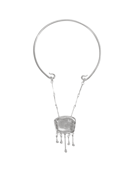 Zaya Collar - Silver - Zaya Necklace - Silver O/S