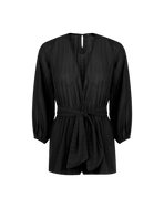 Gina Mini Romper - Black XS