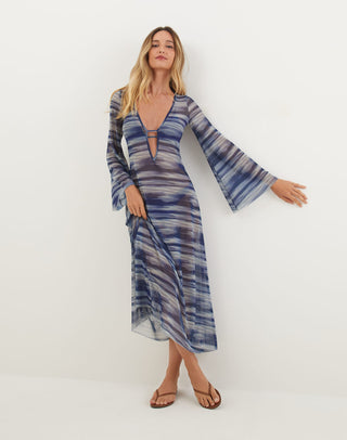 Lidi Long Cover Up Tunic - Moonlight XS