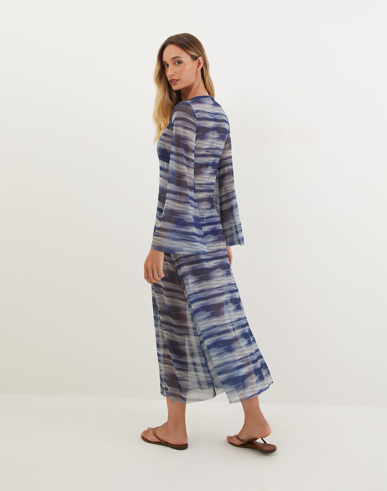 Lidi Long Cover Up Tunic - Moonlight XS