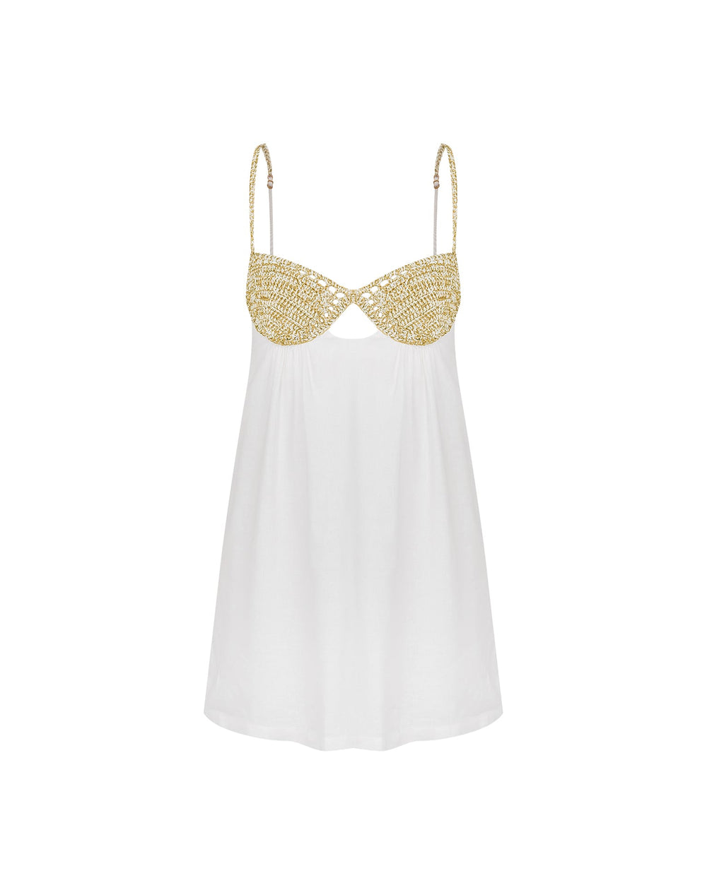 Willow Short Dress - Off White