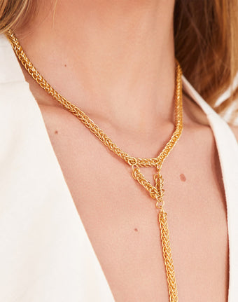 Zadar Necklace - Gold