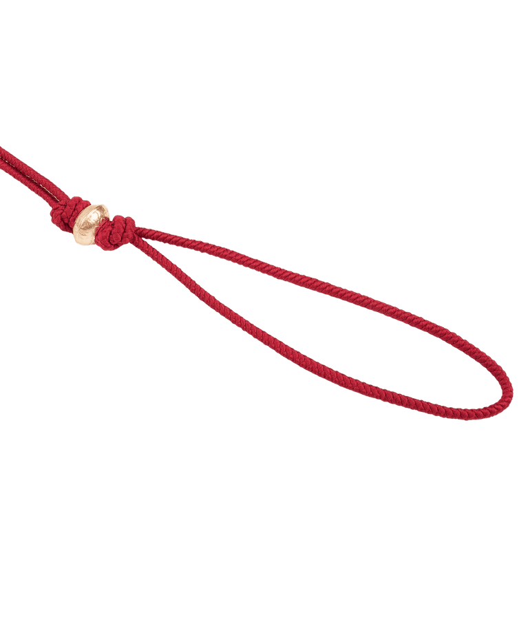 Ball Necklace - Red