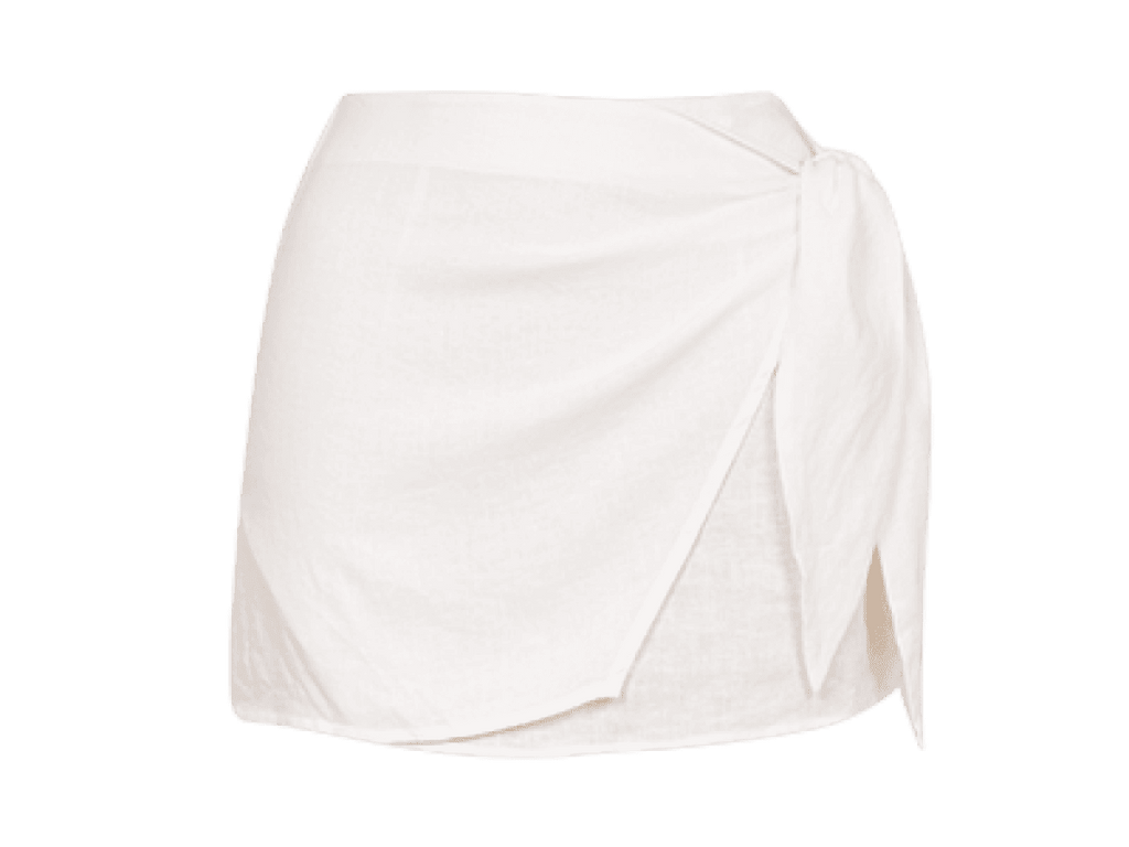 Rai Mini Skirt - Off White