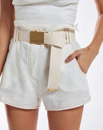 Olga Belt (exchange only) - White